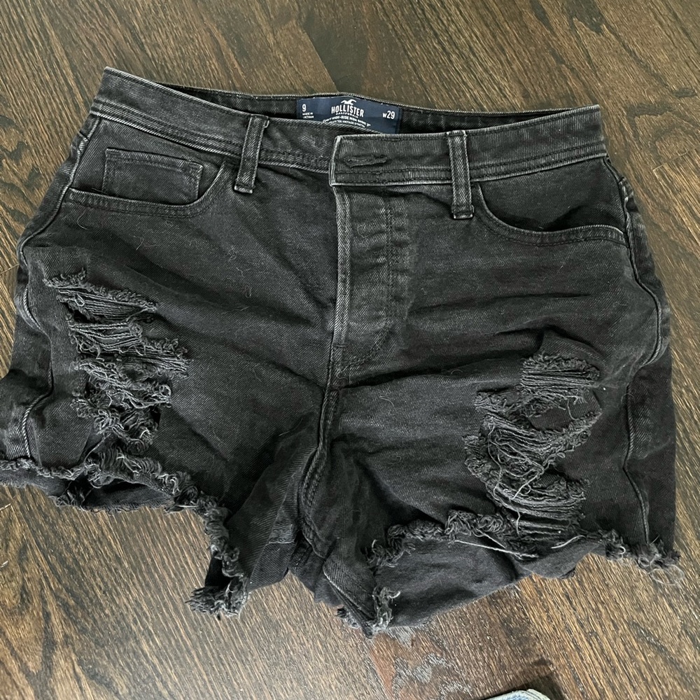 hollister curvy ultra high rise mom short